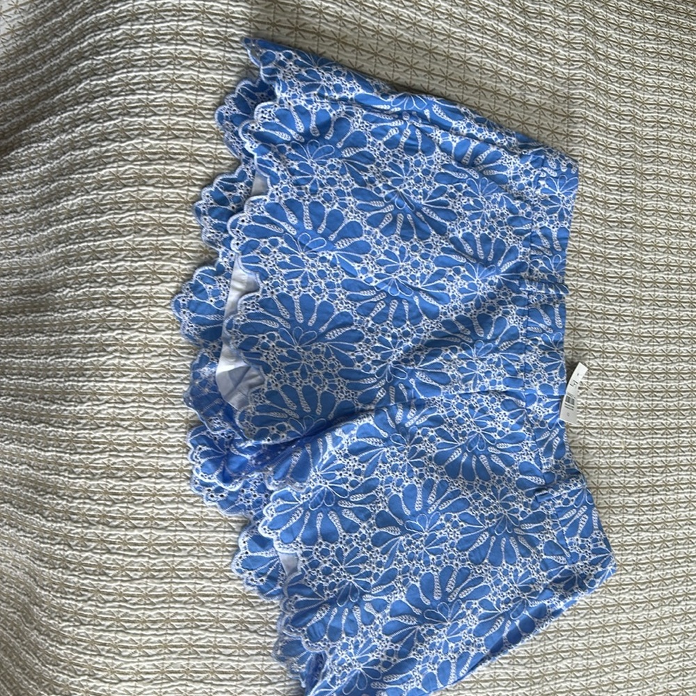 Embroidered shorts